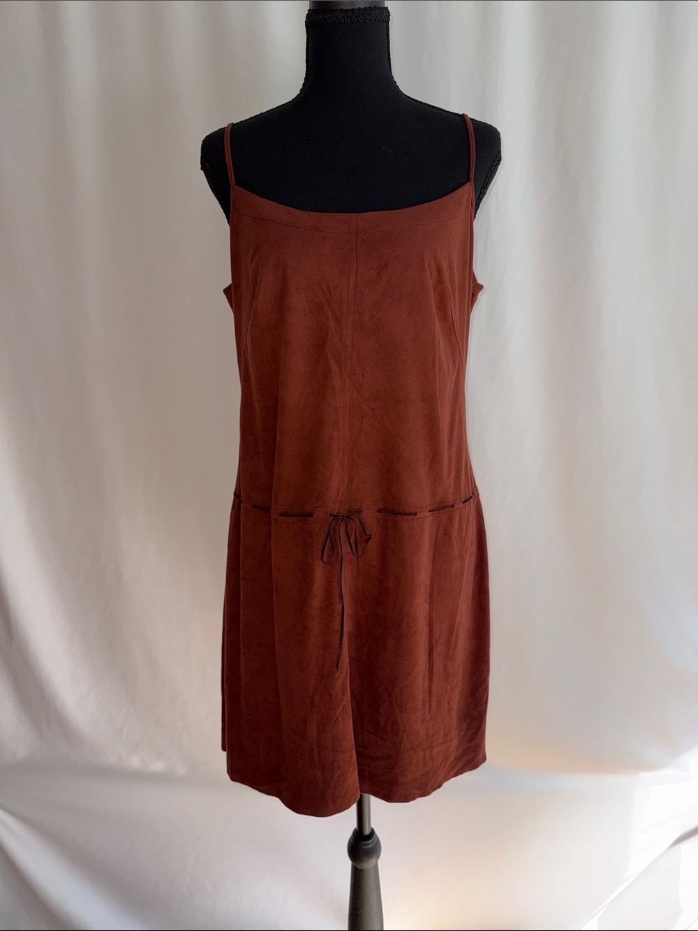 Max Studio Terracotta Slip Dress